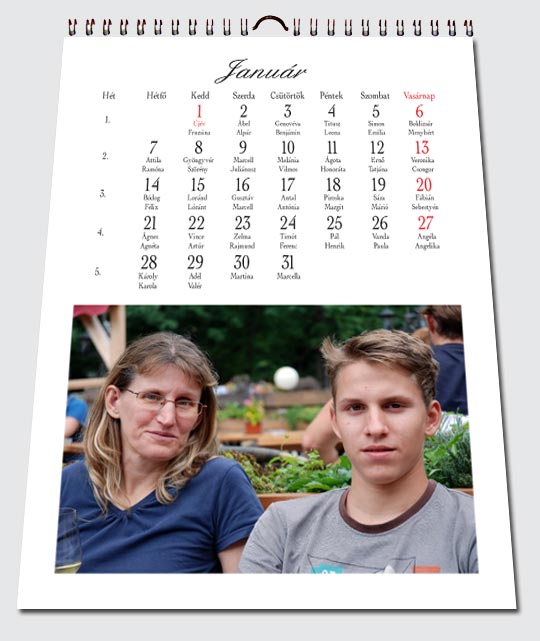egyedi fényképes asztali naptár rendelése, naptár készítés saját fotókból 2024, naptár készítés saját fotókból 2024, naptár névnapokkal, asztali naptár készítés